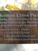 Rebecca and Scott Cedar Project