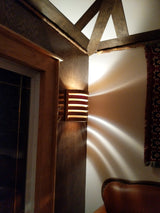 Cottage Light crafted from solid cedar lumber