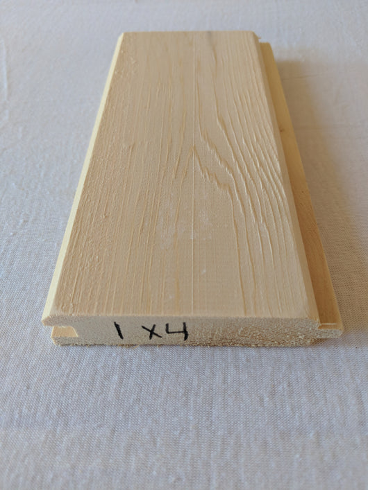 1x4x10 V-joint T&G Cedar