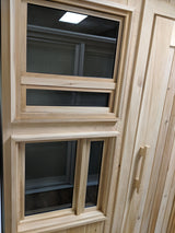 Cedar Sauna Windows by Morrison