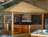 12x12 cedar gazebo is great for your back yard