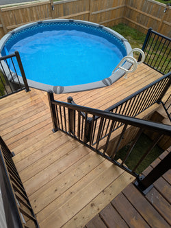 Claude and Debbie pool deck project