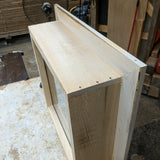 Custom cedar windows by Morrison can be used for any cedar sauna.