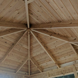Cedar gazebo ceiling by Morrison