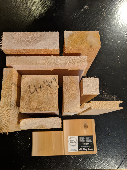 Cedar Lumber 6x6x8