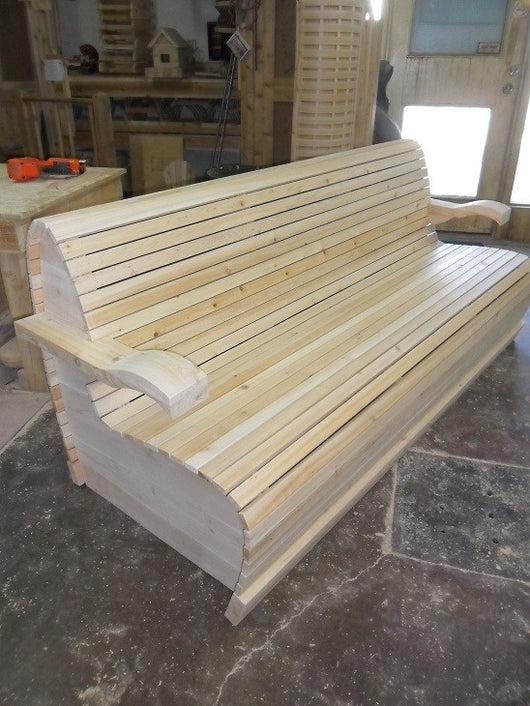 Solid Cedar 8' Bench