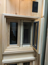 Solid Cedar Windows by Morrison